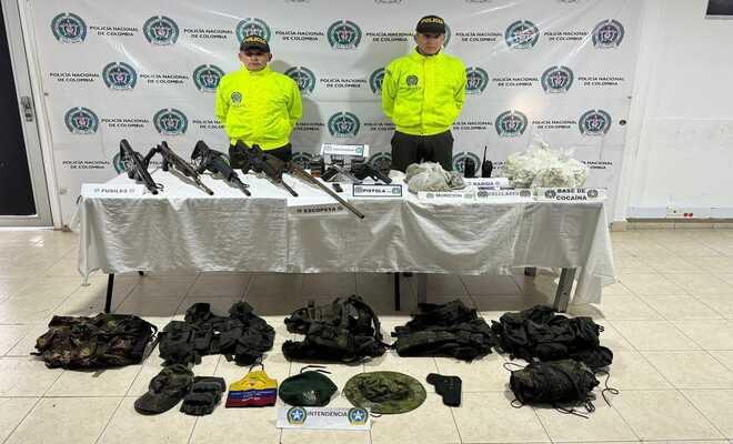 Incautan armas 