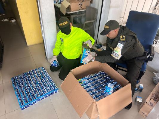 Incautación de 719.571 unidades de medicamentos avaluados comercialmente en $2.600.162.854.