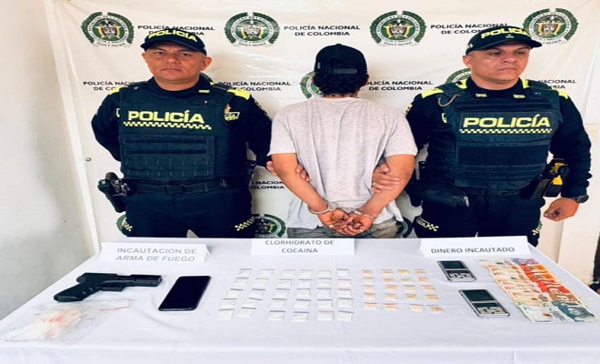 Capturado alias "Lunar" en Anserma: presunto dinamizador del microtráfico en varios sectores del municipio