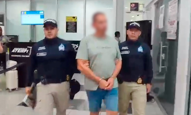 Sujeto que tenía requerimiento judicial internacional, es retenido y custodiado por INTERPOL Colombia.