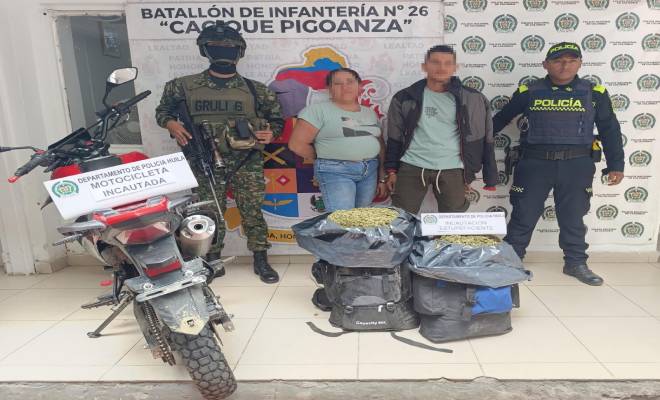 Capturada pareja con 20 kilos de marihuana en La Plata