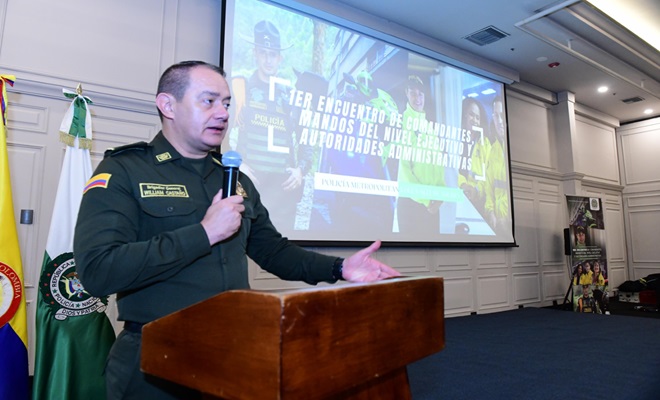 Pirmer Encuentro de comandantes liderado por el señor BG William Castaño Ramos
