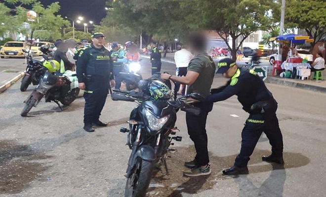Policía Metropolitana de Neiva presenta balance de fin de semana de San Juan