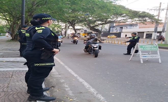 Polic&iacute;a Nacional en Neiva realiza planes de registro y control 