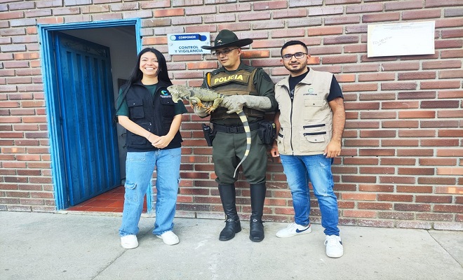 Policía Nacional reafirma su compromiso con la fauna en Norte de Santander