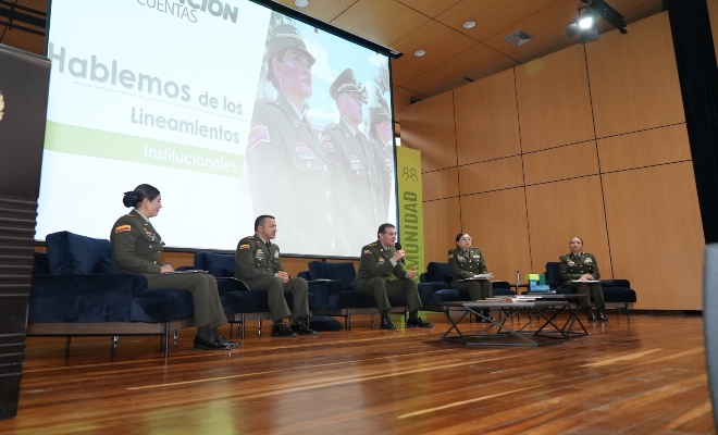 La jornada estuvo presidida por el señor director general de la Policía Nacional, general William Salamanca Ramírez. 