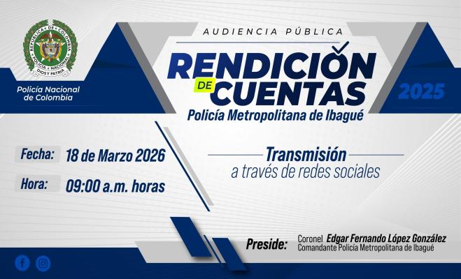 Banner invitación rendición de cuentas