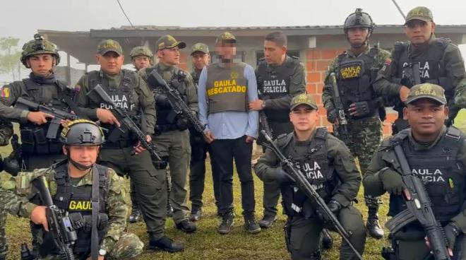 Policía Nacional rescata a ciudadano hondureño secuestrado en zona rural de El Tambo, Cauca