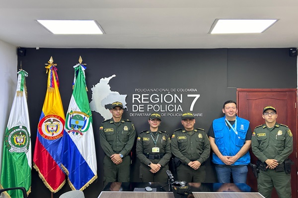 Reunión con delegados el PNUD