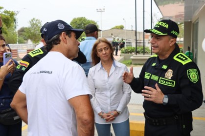 Subdirector general Polic&iacute;a Nacional en Barranquilla