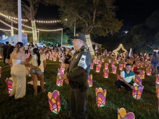 Tranquilidad y seguridad de residentes y turistas en estas festividades
