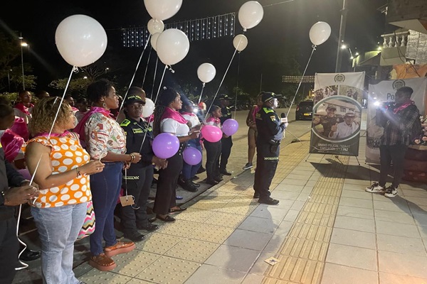 Un globo de esperanza y paz