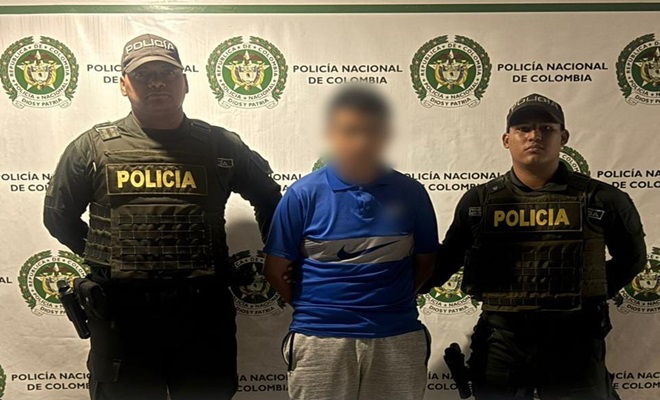 Unipol de la Policía Metropolitana de Neiva captura en flagrancia a joven por porte de estupefacientes
