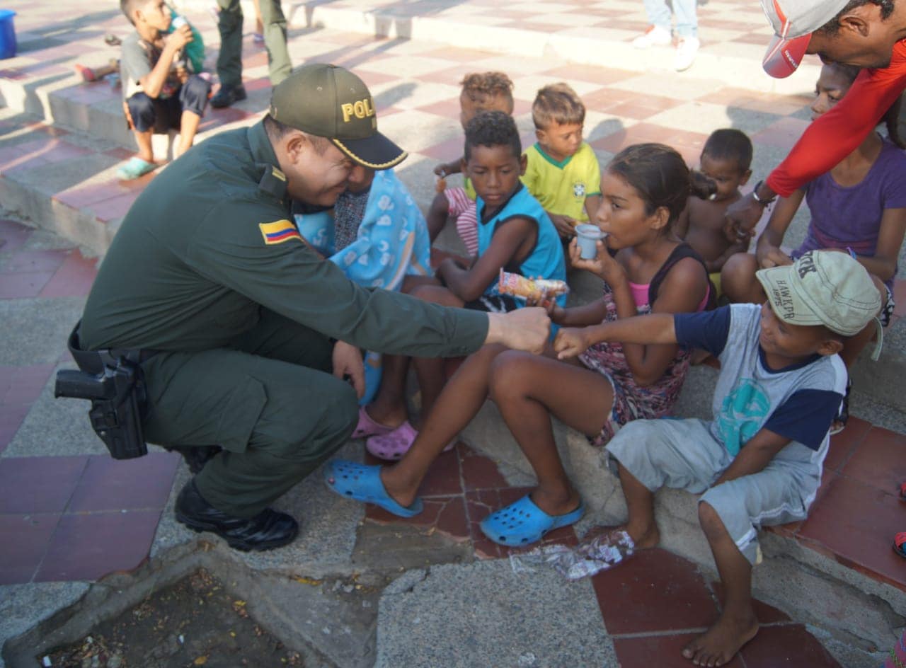 trabajamos por la protección de los niños de la guajira  