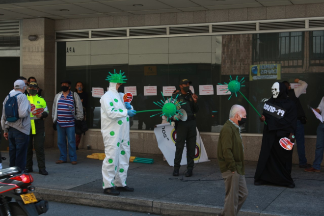 Activiades comunitarias en Caldas 