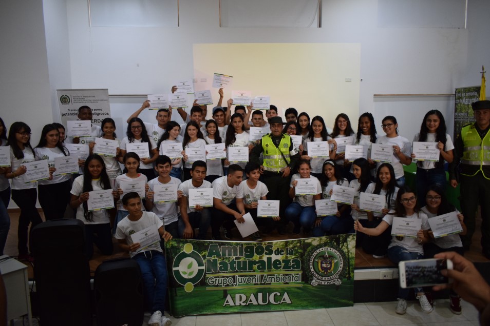 Realizamos la clausura del programa amigos por la naturaleza.