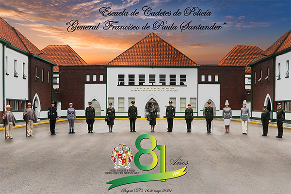 Conmemoración aniversario 81 de la Escuela de Cadetes de Policía “General Francisco de Paula Santander”
