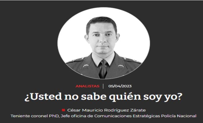 Teniente Coronel César Mauricio Rodríguez Zárate