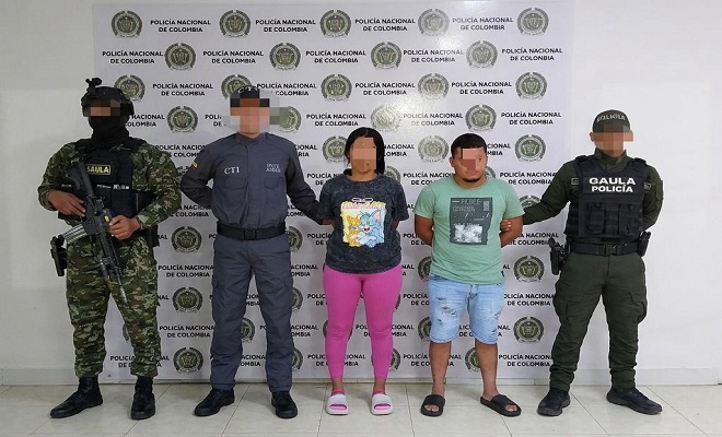 Policía, Ejército y CTI presentan sujetos capturados por presunto delito de secuestro 