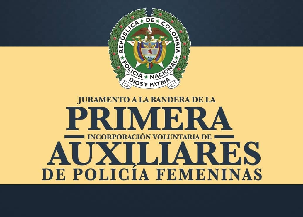 Desde Hoy 243 Mujeres Integran Nuestra Institucion Como Auxiliares