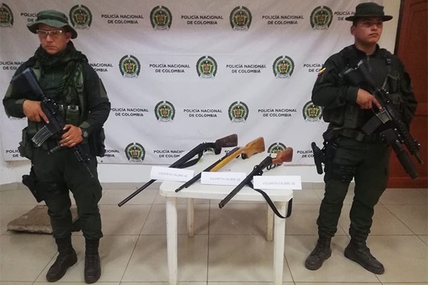 hallazgo de armas