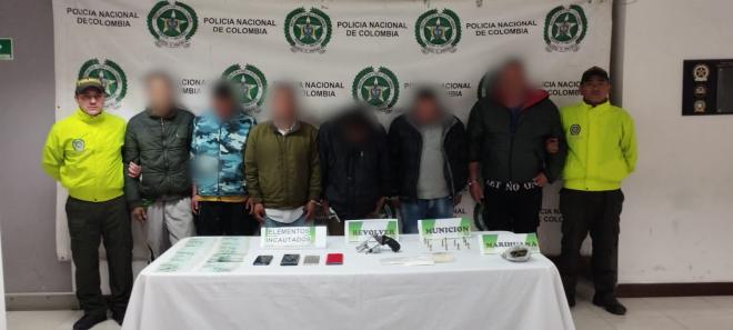 Seis personas capturadas por homicidio 