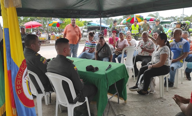 Policía implementó la estrategia “CAI al barrio” en Leticia