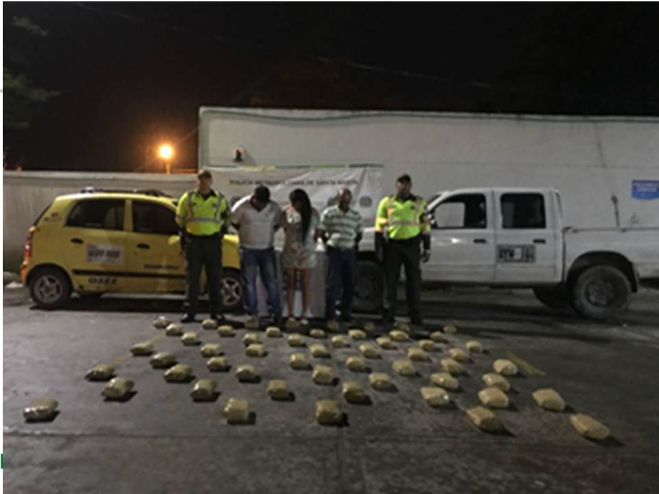 capturados por narcotráfico