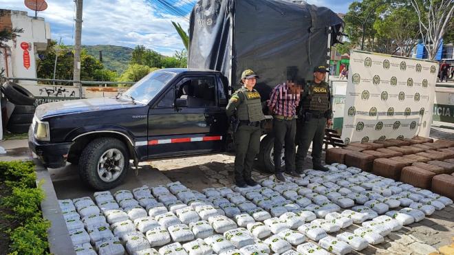 Incautan marihuana en Buesaco