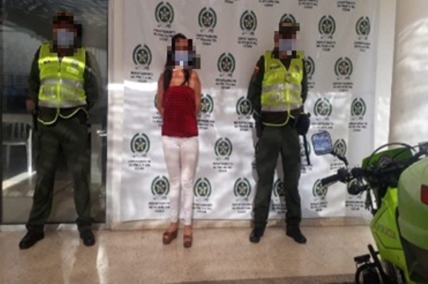 Capturada-en-el-barrio-San-Jorge En el Cesar capturamos a dos personas por violación de medidas sanitarias