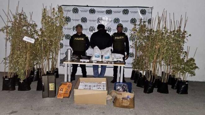 Fue sorprendido en flagrancia por autoridades en su residencia con un laboratorio de estupefacientes en Sincelejo