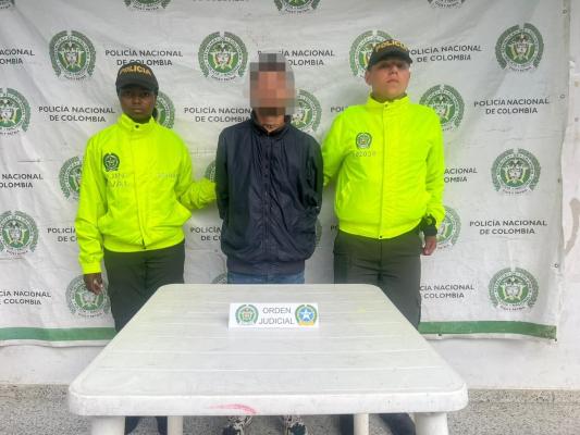 Capturado un hombre por homicidio agravado y fabricación, tráfico y porte de armas de fuego, en el barrio Brasil del Municipio de Sevilla