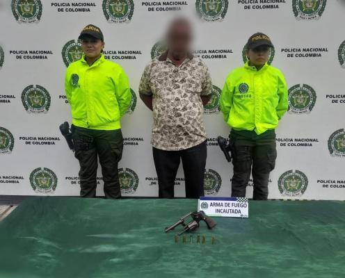 capturado por el delito de trafico de arma de fuego