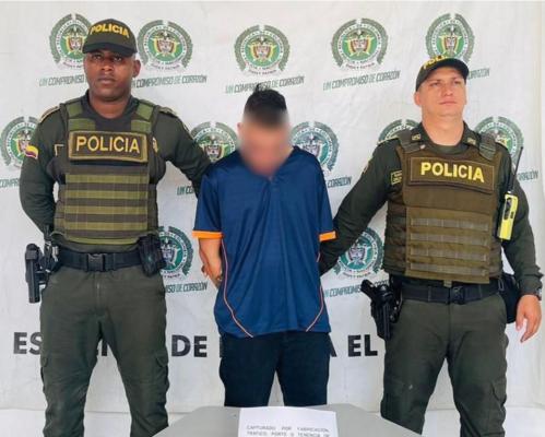 capturado por los delitos de fabricación porte de arma de fuego