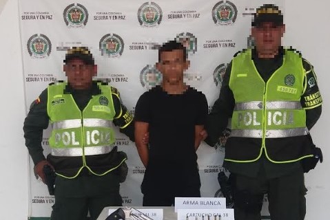 Capturado-en-la-vía-San-Roque -Bosconia Capturado-en-la-vía-San-Roque -Bosconia