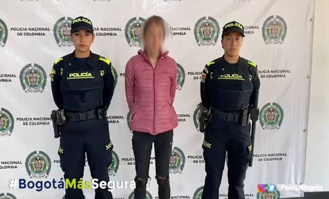 Capturada por distribuir sustancias alucinógenas  Capturada por distribuir sustancias alucinógenas