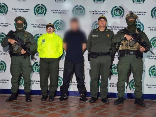 La Policía Nacional captura a alias "Cakin” principal cabecilla del grupo delicuencial "Los Flacos"