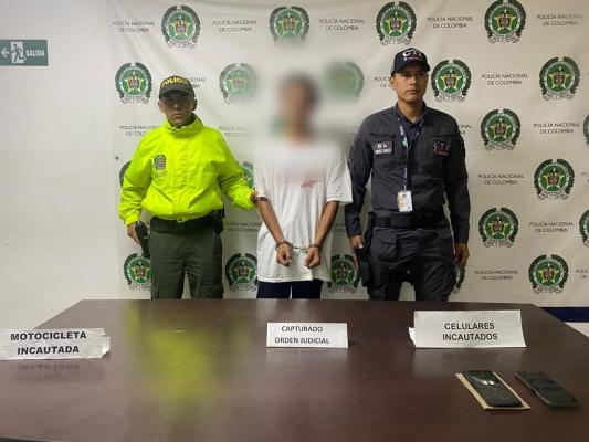 Capturado alias “Yordy” integrante de la estructura criminal "Los Flacos"