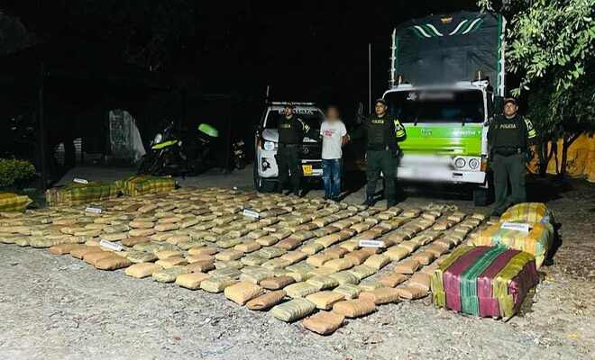La Policía Nacional logra un duro golpe contra el tráfico de estupefacientes en el territorio tolimense
