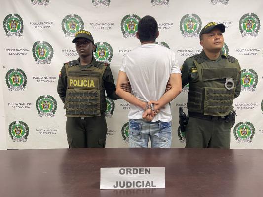 Capturado mediante orden judicial por el delito de hurto agravado y calificado en el municipio de Cartago Valle