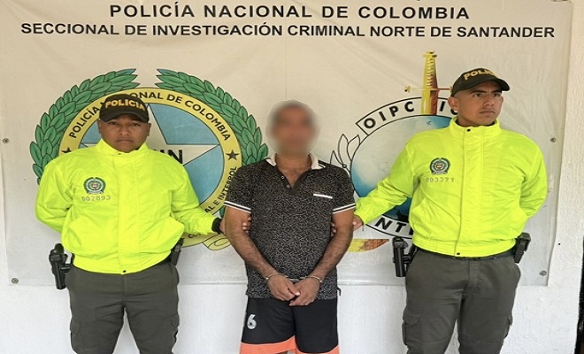 En Ocaña es capturado "Cartagena", presunto integrante del grupo delincuencial "Los Coteros"