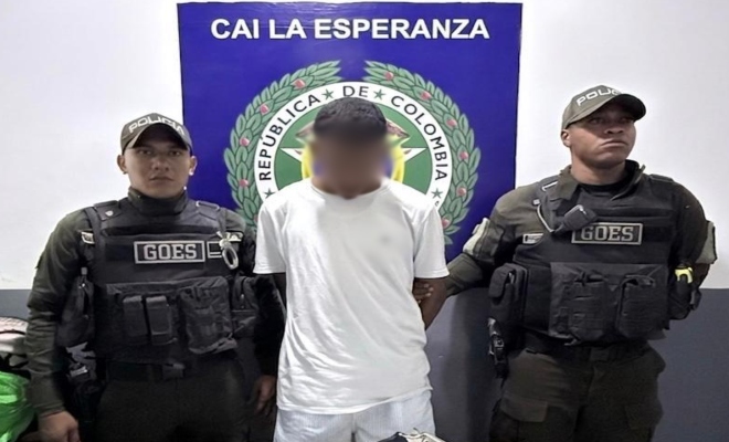 Dos policías, un capturado