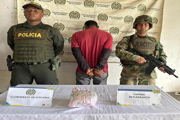 Se logró incautar dos mil dosis de base de coca listas para ser distribuidas