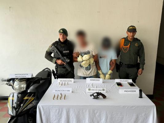 capturados por el delito de homicidio