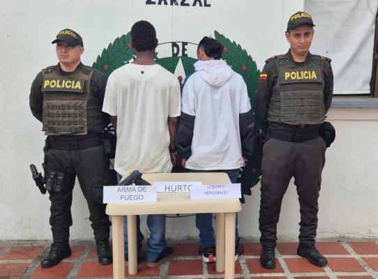 capturados por porte ilegal de armas de fuego