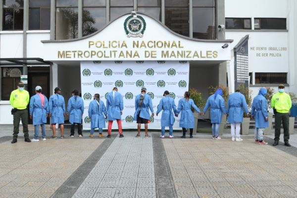 11 personas capturadas por los delitos de tráfico de estupefacientes, concierto para delinquir y uso de menores de edad p