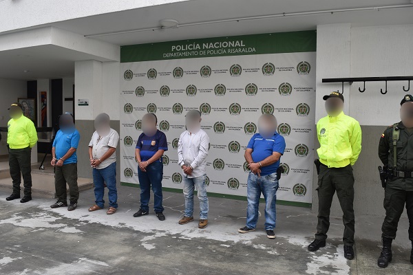 captura de cinco personas por los delitos de contaminación ambiental