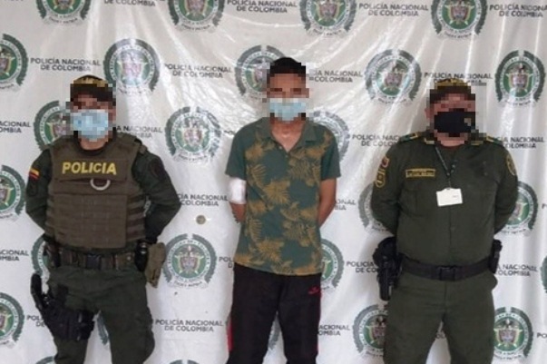 Capturado por violencia contra servidor público