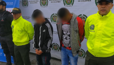 Capturamos dos responsables de homicidios