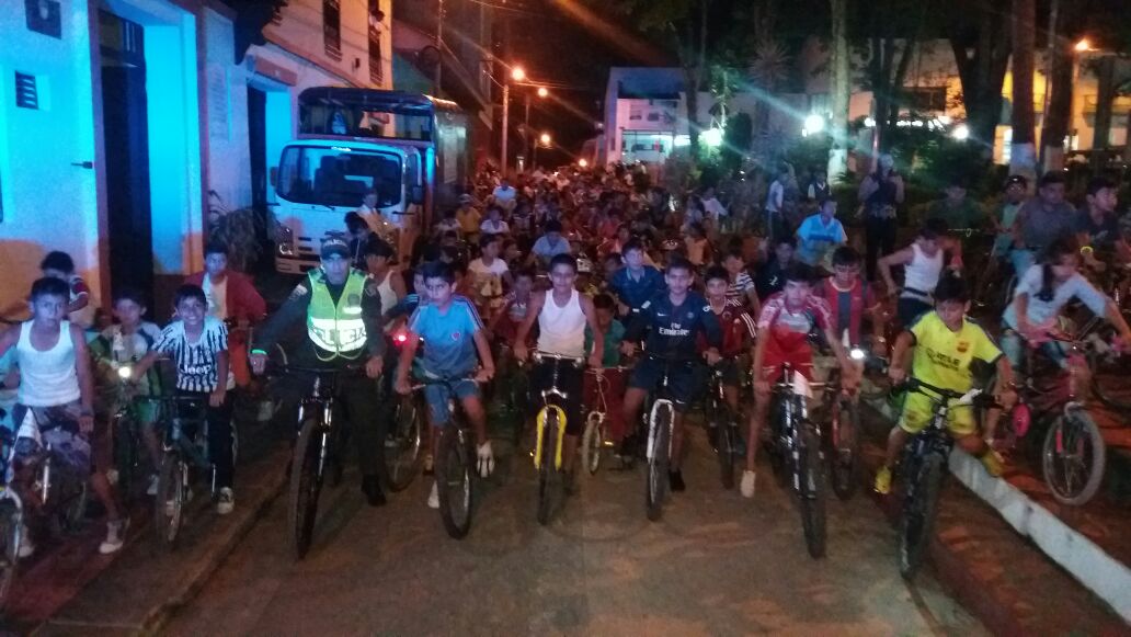 Ciclopaseo nocturno